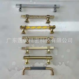 复古风家具五金配件衣柜柜门把手古铜色抽屉橱柜锌铝合金柜子拉手
