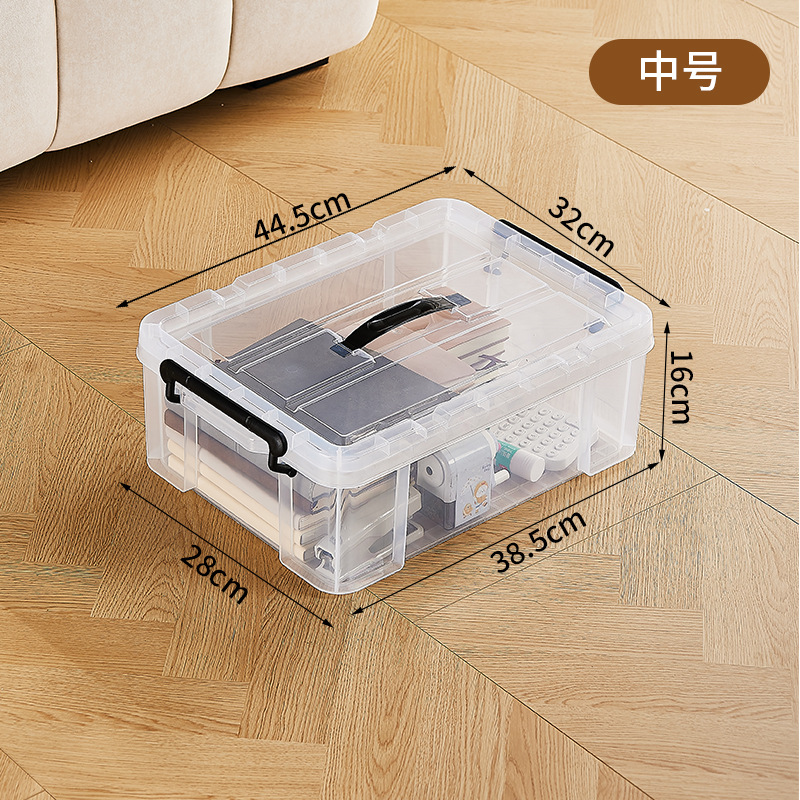 Transparent medium handle