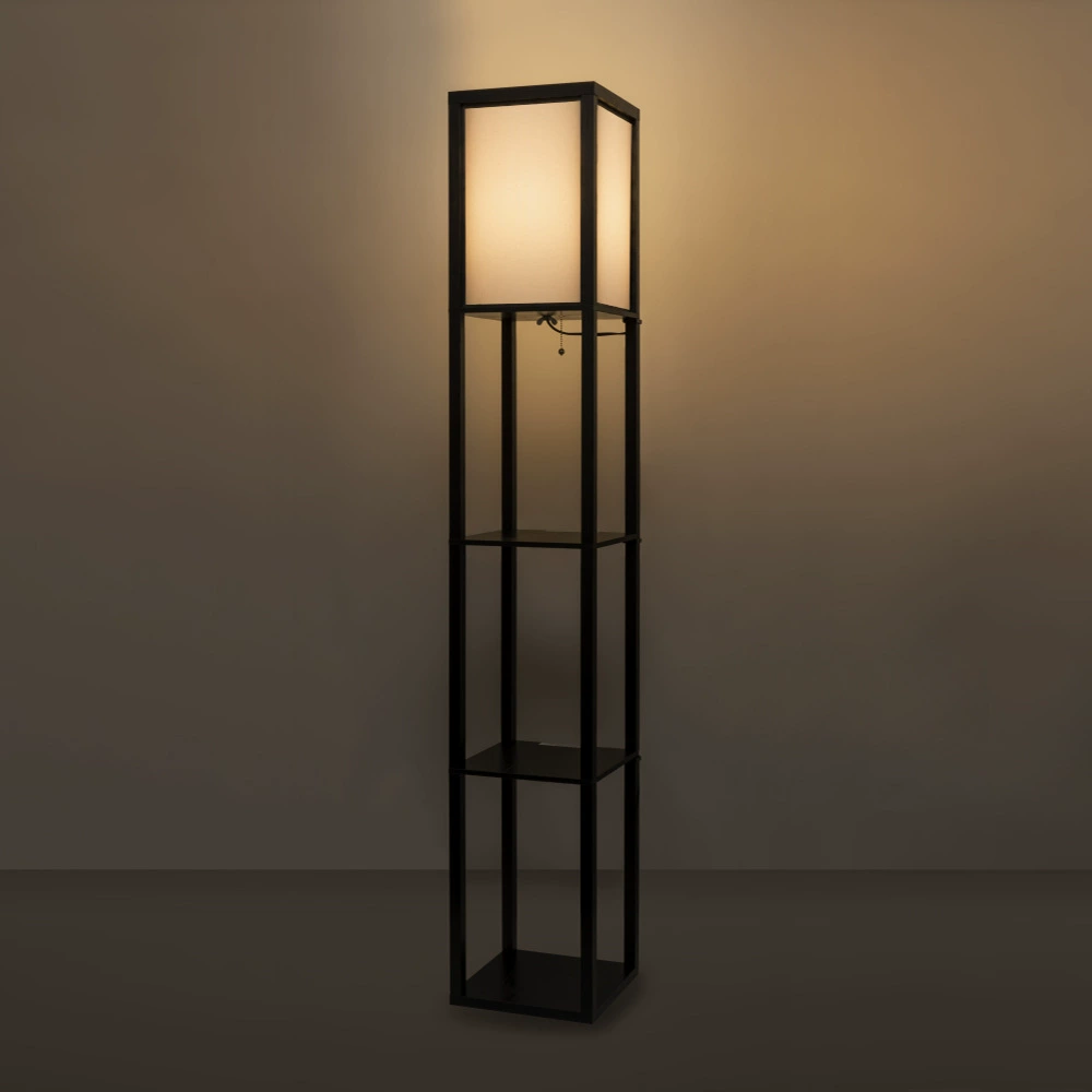 Floor lamp, bookshelf, city style, Amazon