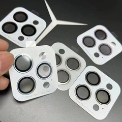 Ultra-thin metal Eagle Eye lens protector for Apple 14 Pro Max—compatible with iPhone 15, won't interfere with the camera case.