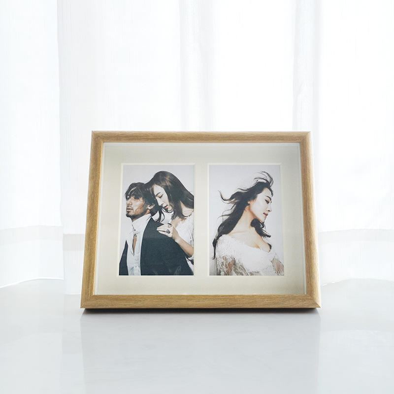 Wholesale photo frame decoration birthday gift wedding commemorative picture frame wedding photo couple two-in-one three-in-one four-in-one combination frame