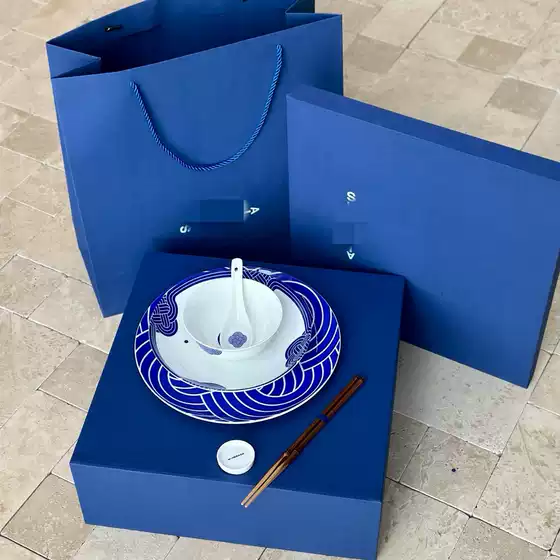 Chinese Knot Dinnerware Set New Chinese Style Housewarming Gift
