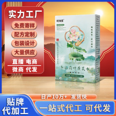 冬瓜荷叶黄芪水100ML盒装独立小条包装即饮饮品优质选材厂家直销