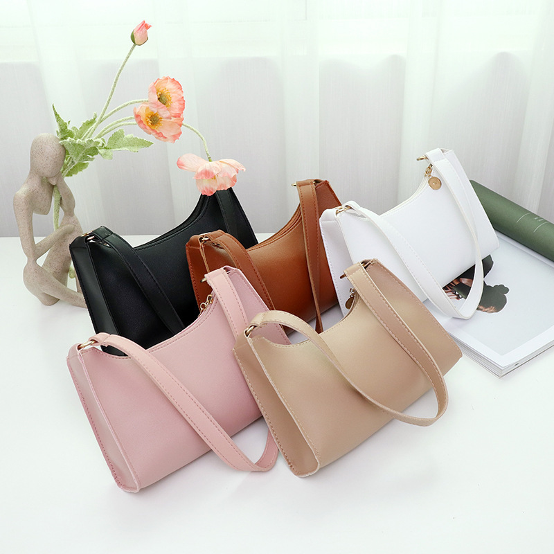 Hobo Armpit Bag 2022Ladies Handbags Export Fashion Simple Baguette Bag Korean Style Handbag for Women