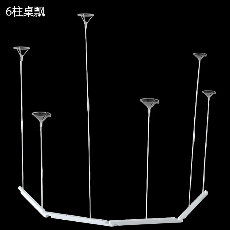 Globo flotante soporte de globo mostrando tabla de palo flotante fiesta de cumpleaños boda decoración de boda suministros al por mayor