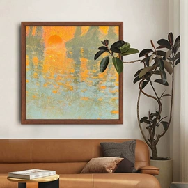 现代装饰画;油画