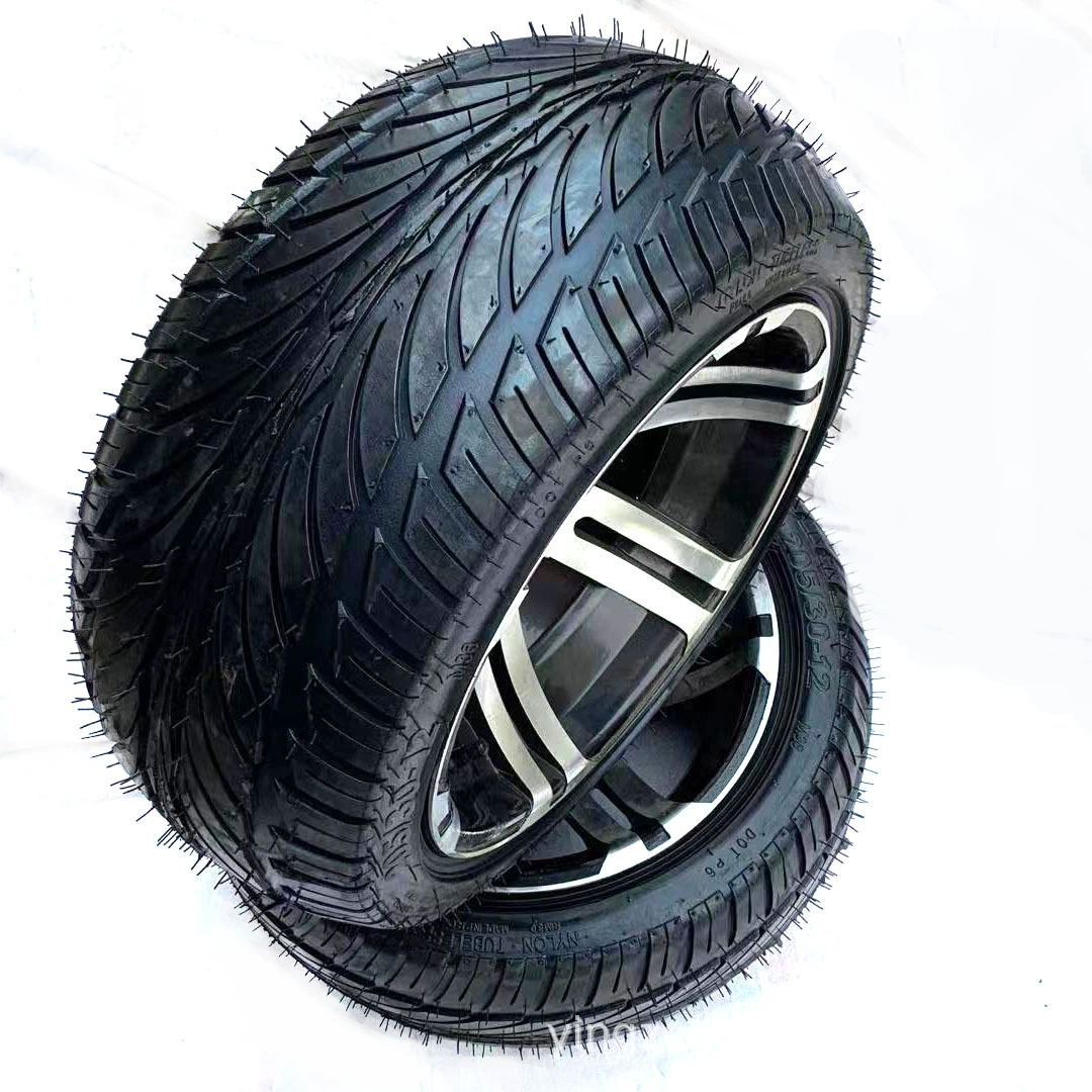 Модифицированный ATV Scooter Ghost Fire Мотоцикл Расширенная шина 205/ 30-12inch Вакуумная шина Ступица колеса