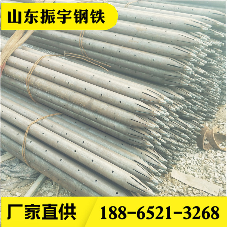 厂家生产一次性注浆管 DN32隧道注浆管 重复式注浆无缝钢管定做