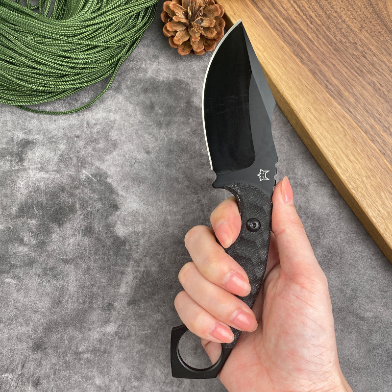 多功能锋利小直刀野外求生刀战术刀小刀跨境热销户外野营便携刀具