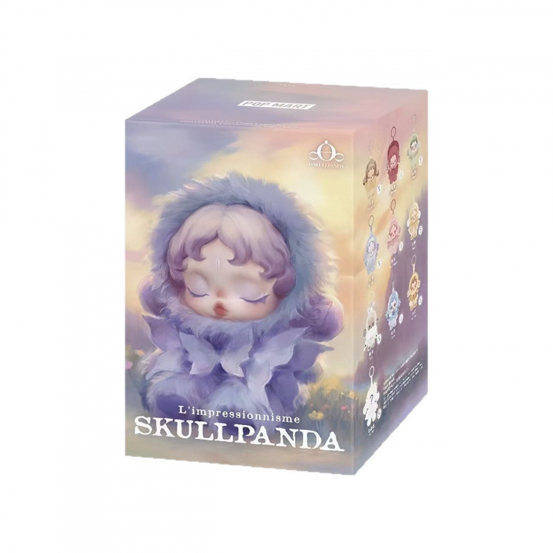 SKULLPANDA光织园系列SP搪胶POPMART泡泡玛特毛绒公仔挂件盲盒|undefined