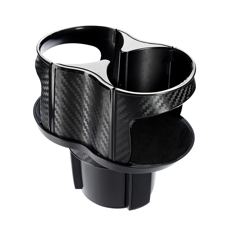 Car-mounted multi-functional beverage holder base can be rotated