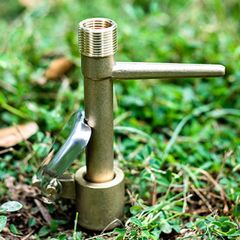 Factory direct supply brass water valve for landscape irrigation convenient body, community ground water valve water hydrant
