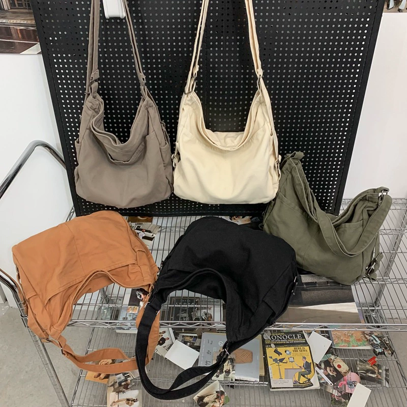 Shopping bag, capacious one-shoulder bag, shoulder bag, backpack, Korean style