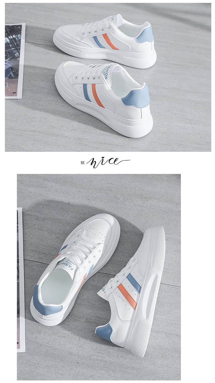 2024 printemps Instagram cuir édition coréenne petites chaussures blanches chaussures pour femmes nouvelles chaussures décontractées_voghion.com