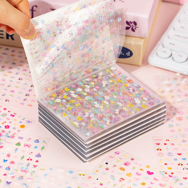 Dream Dopamine 4000 Mini deco Sticker Handbook Mobile Phone Cute Nail Decoration Nail Sticker