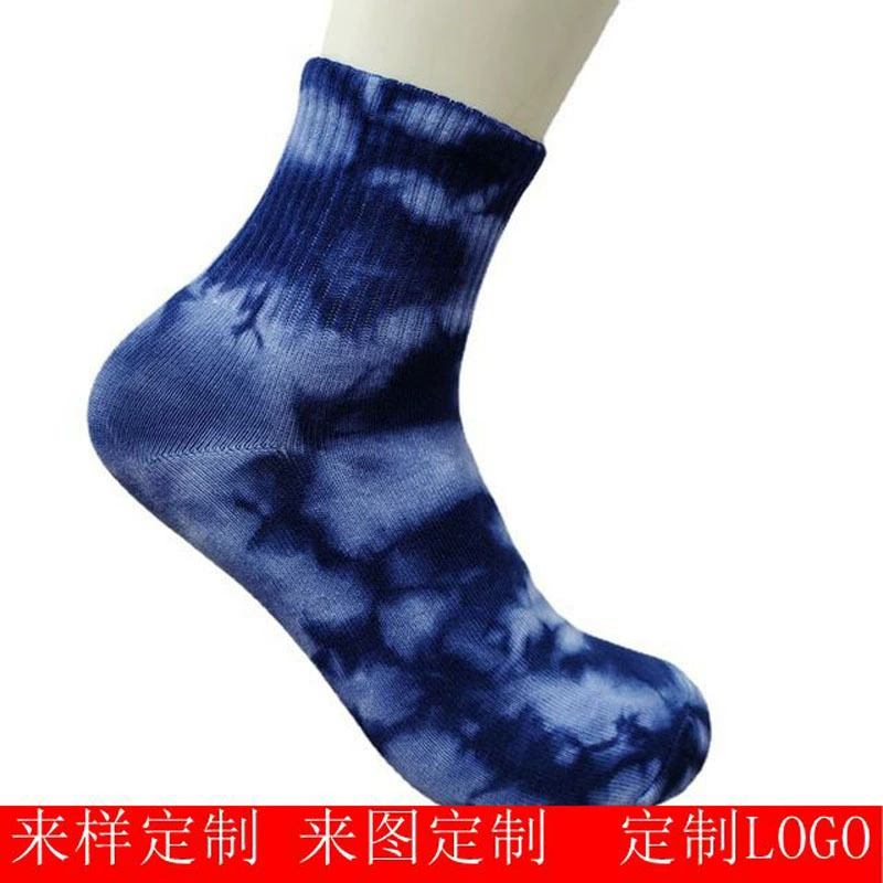 Пользовательские печати носки завод Источник хлопка печати носки для образца настройки логотипа