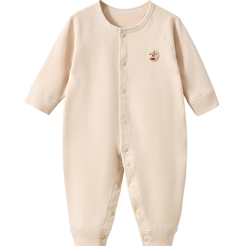 Primavera, otoño, invierno, camiseta de bebé, pijamas de primer año para hombres y mujeres, ropa caliente de otoño para niños pequeños, ropa de bebé
