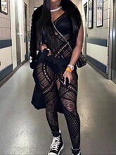 Y 63047 Lace Bodysuit Open Crotch Tights �Ứ������ ����