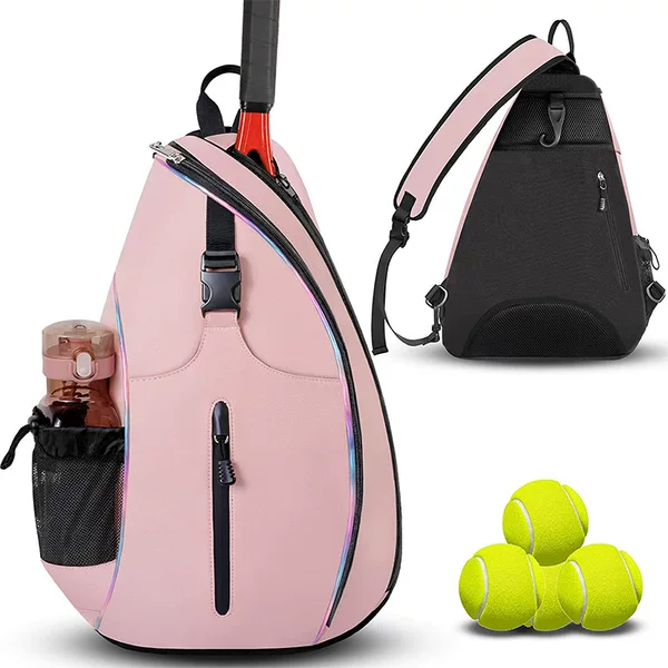 Direct from the manufacturer: waterproof tennis bag, pickleball racket bag, sports and fitness bag, single-shoulder crossbody bag with hook, badminton racket bag