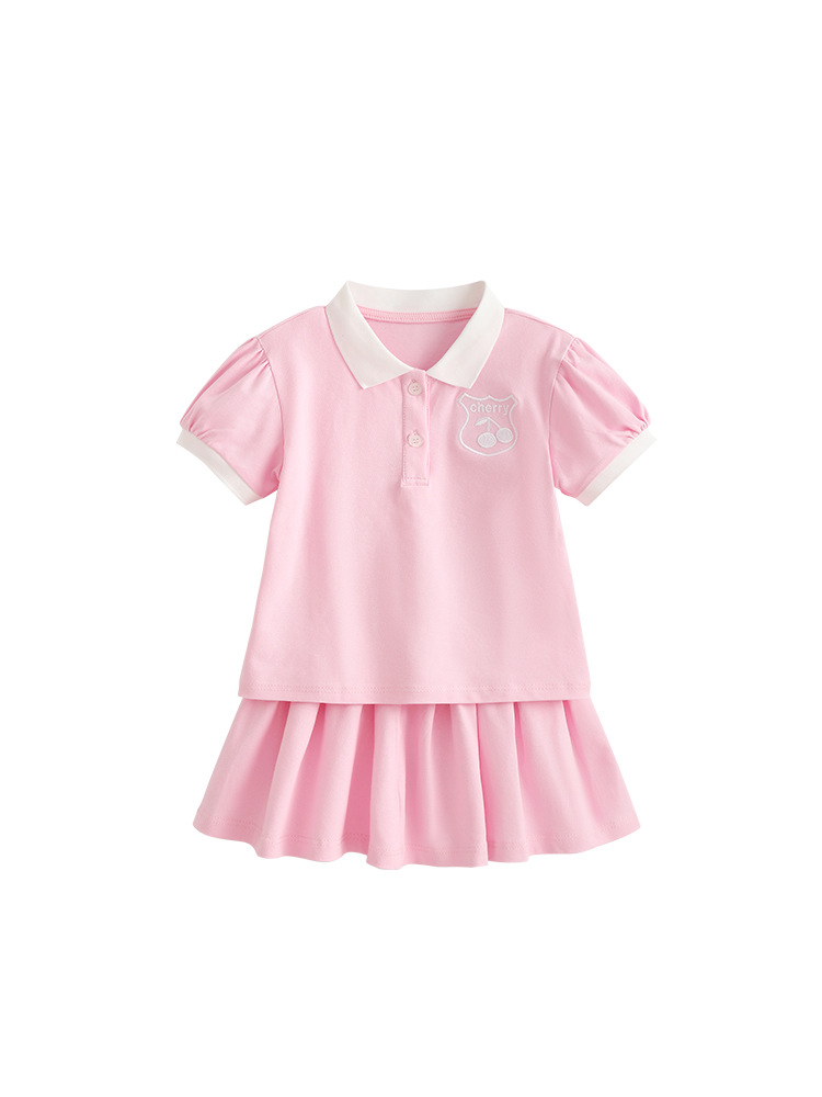 Malwee transfronterizo de niñas dos piezas de vestido de verano nuevo estilo europeo y americano para niños pequeños lindos vestidos de niña pequeña