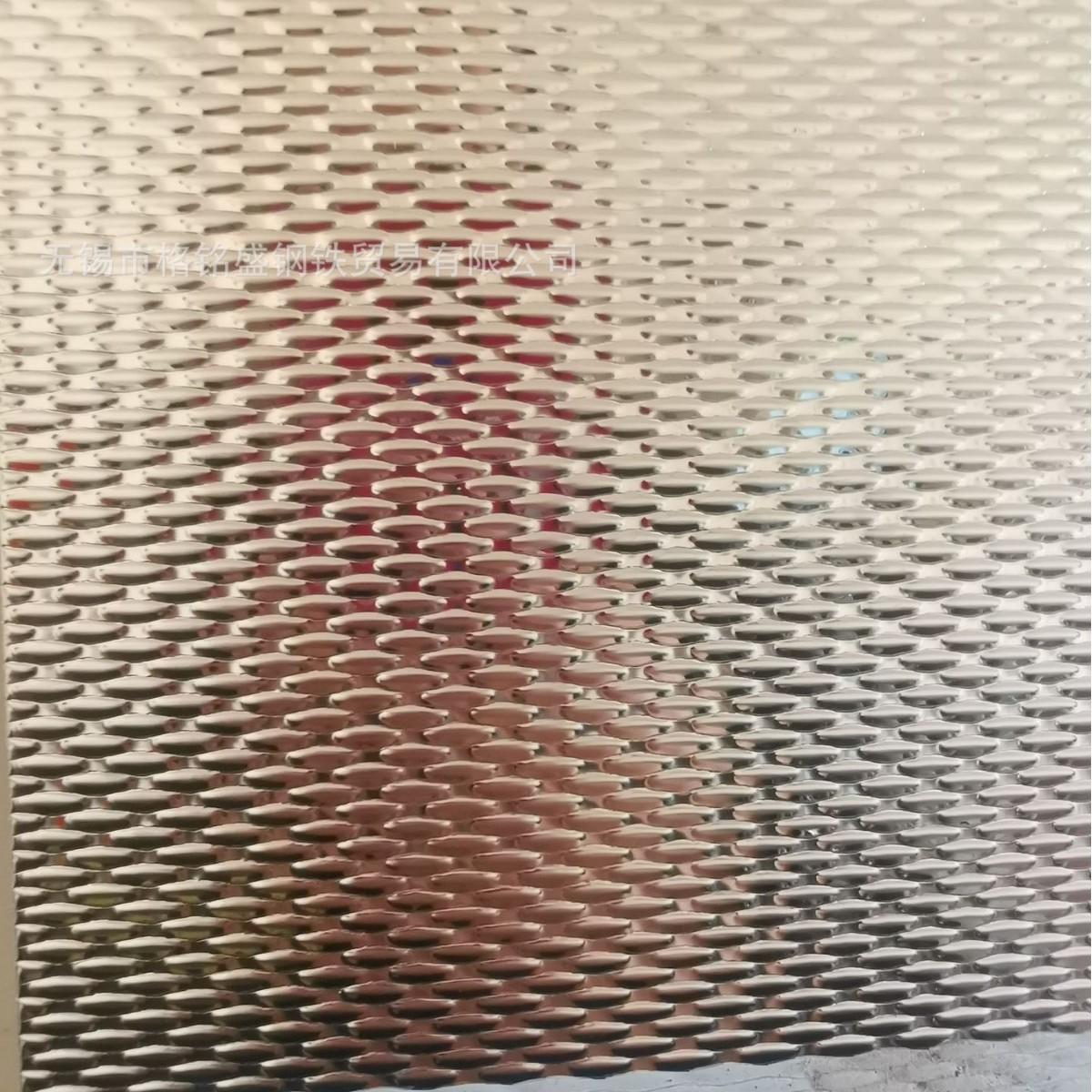 304不锈钢花纹板 1.0厚 小米粒防滑板 0.8 厚度 大雨滴花纹板