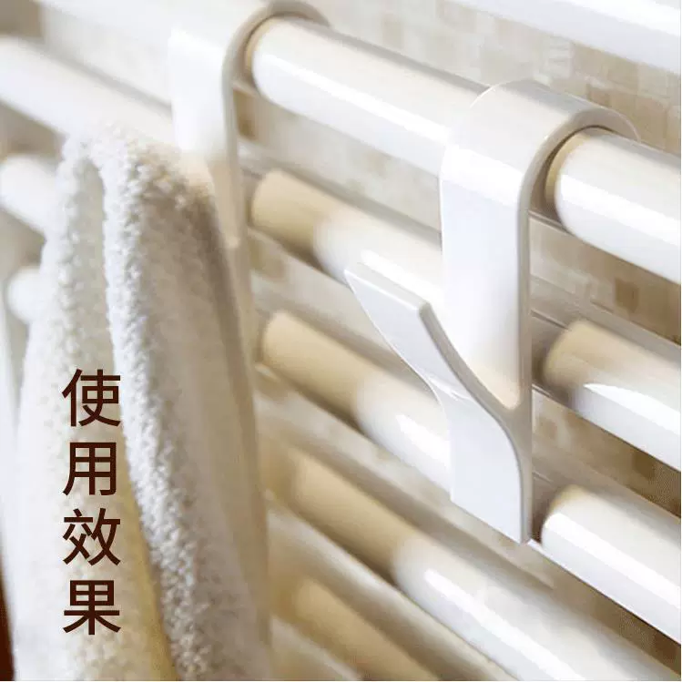 Ванная Комната Крючок Туалет Ванная Комната Маленькая Задняя Корзина Крюк Горизонтальный Цилиндрический Радиатор Задняя Корзина Вешалка Крюк