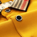 Летняя футболка polo для отдыха, короткий рукав, с вышивкой