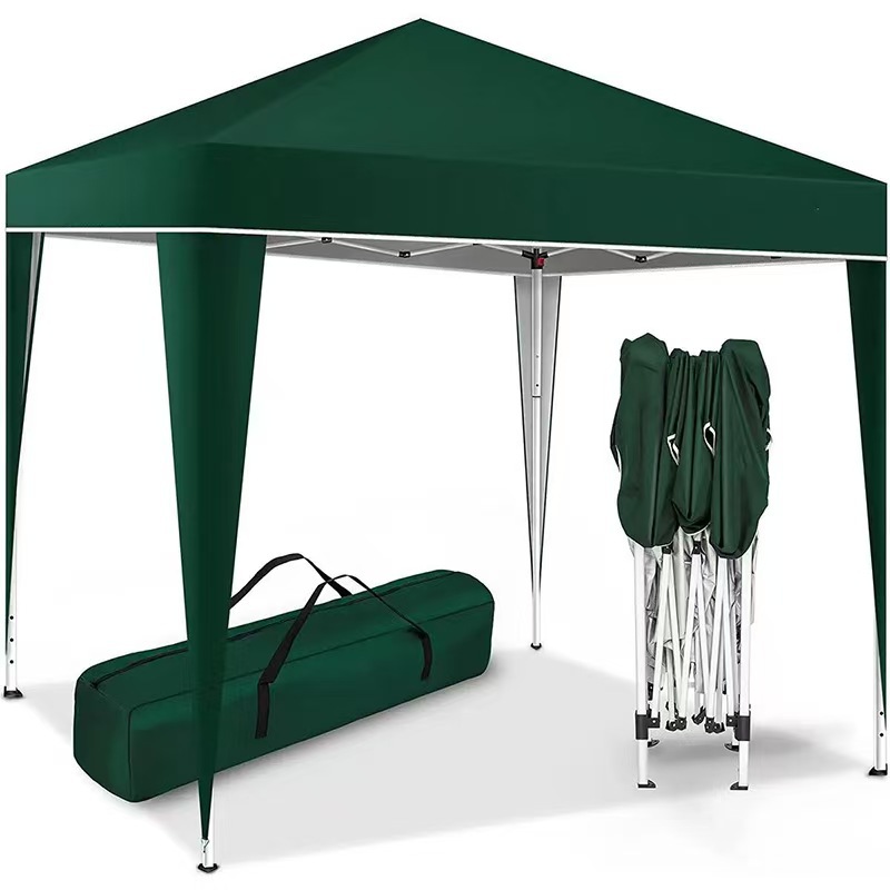 Outdoor Advertising Tent, Vehicle-Mounted Hollow Canopy Display, Folding Tent, Exhibition Tent, Custom Four-Corner Tent 3× 3m