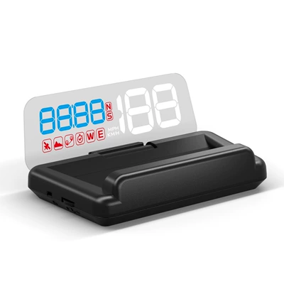 Vehicle HUD: Hud Speedometer Kmh/Mph Cross-Border