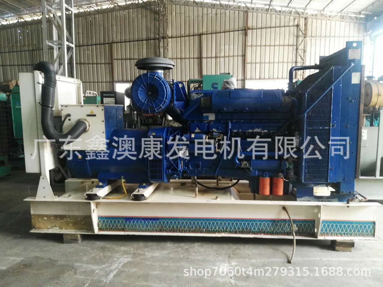 二手静音式发电机回收