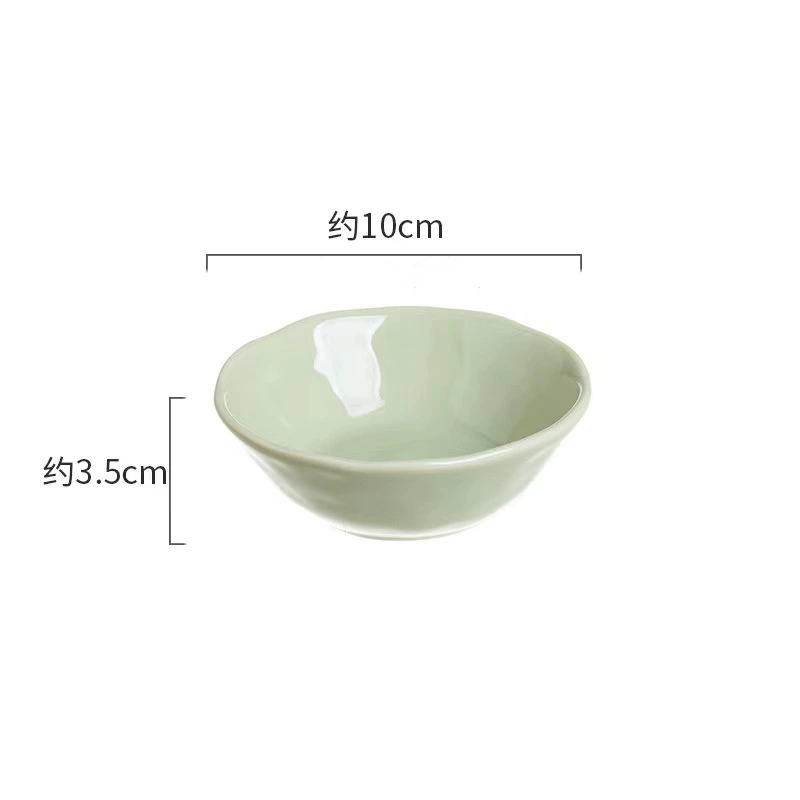 Nordic Cream Ceramic Tableware Set – High-Quality, Light-Luxury Dinnerware for Home Use