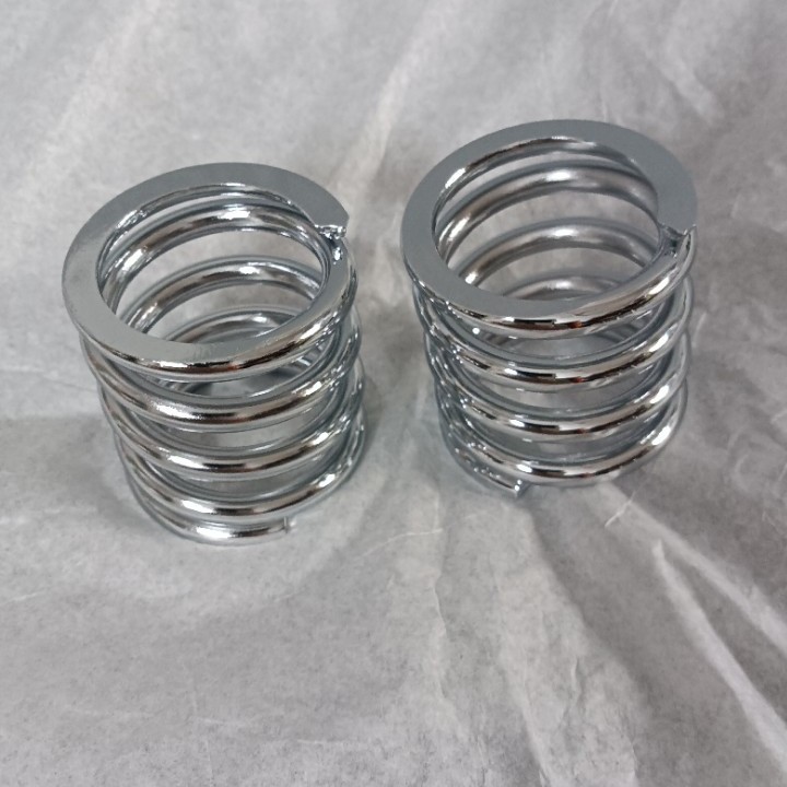 304不锈钢弹簧电镀亮铬 弹簧拉伸弹簧 压缩弹簧电镀铬加工