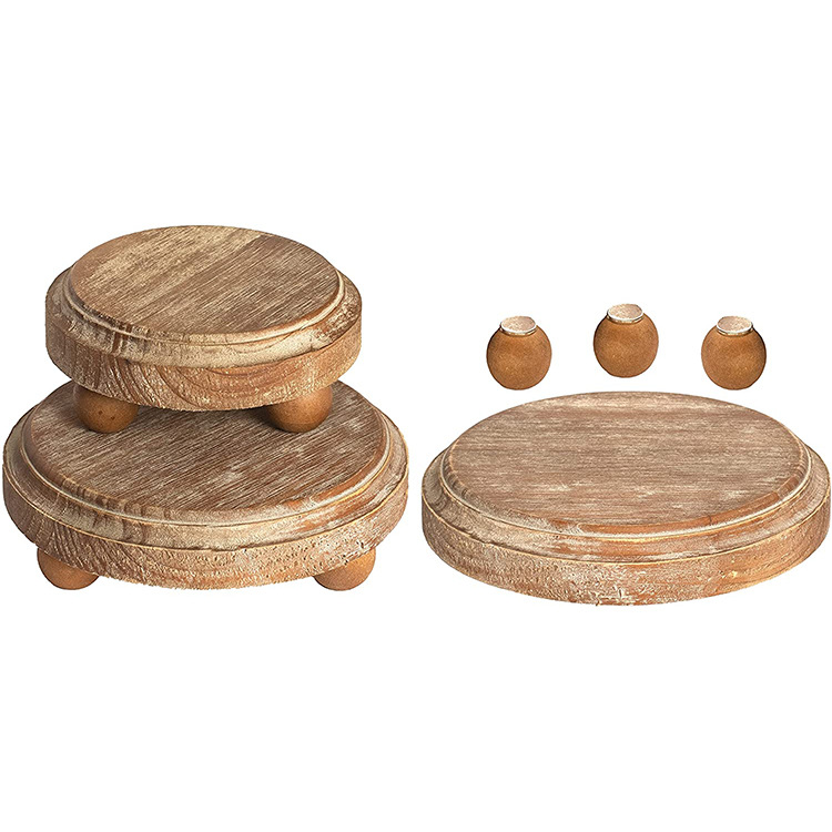 wooden candle