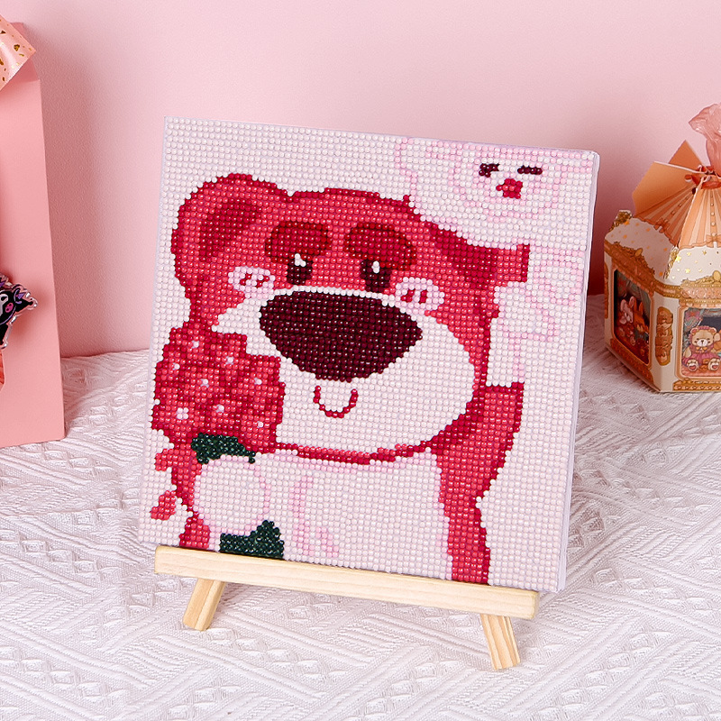 Los nuevos niños de diamante completo pintura Mesa decoración hecha a mano diversión DIY pegado diamante coolomi diamante pegatinas al por mayor