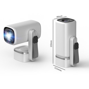 2025 Cross-Border New Product Home High-Definition Mini Portable Projector with Audio Android Version Mobile Phone Projector