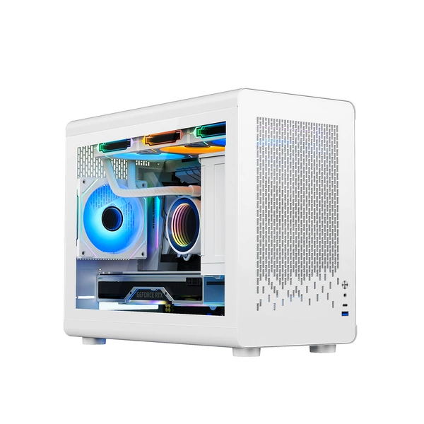 YU7/side transparent glass model (white)