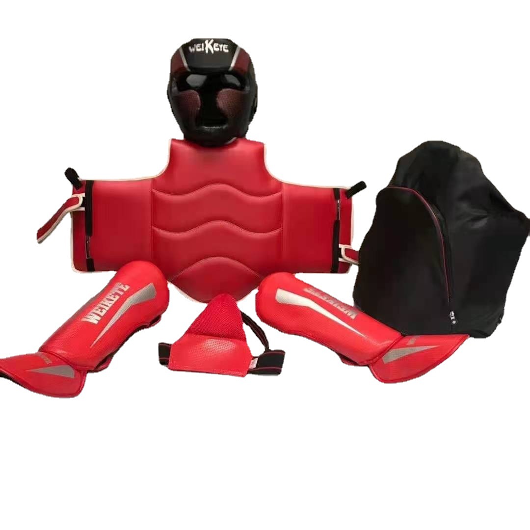 Thickened Sanda Breast Protection Target Boxing Fighting Muay Thai Protector Accompanying Training Body Protection Waist Protection Training Equipment