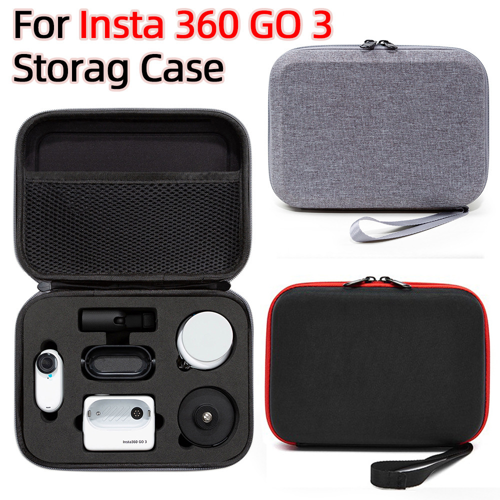 Aplicable a Insta 360 go3 deportes bolsa de la cámara portátil Insta 360 go3 bolsa de almacenamiento PTZ de mano
