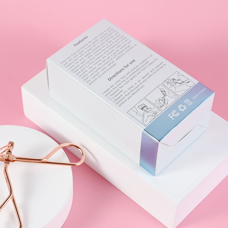 Rímel gran angular, rizador de pestañas con mango de lengua de pato, rizador de pestañas, rizador de pestañas sin carne, rizador de pestañas