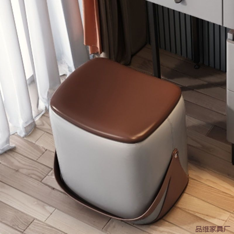 Nuevo tipo de silla de maquillaje de lujo ligero hogar dormitorio respaldo silla de almacenamiento silla de maquillaje