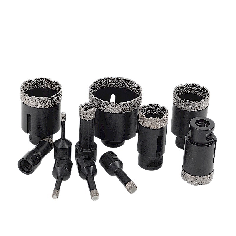 钎焊开孔器金刚石工具瓷砖大理石岩板陶瓷瓷砖干打电钻开孔神器