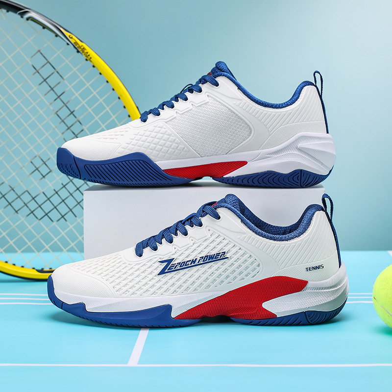 2025专业网球鞋红土硬地男女比赛耐磨羽毛球鞋乒乓球鞋透气减震