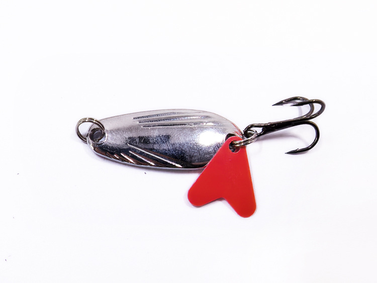 Shell sequin silver 6g/3.5cm