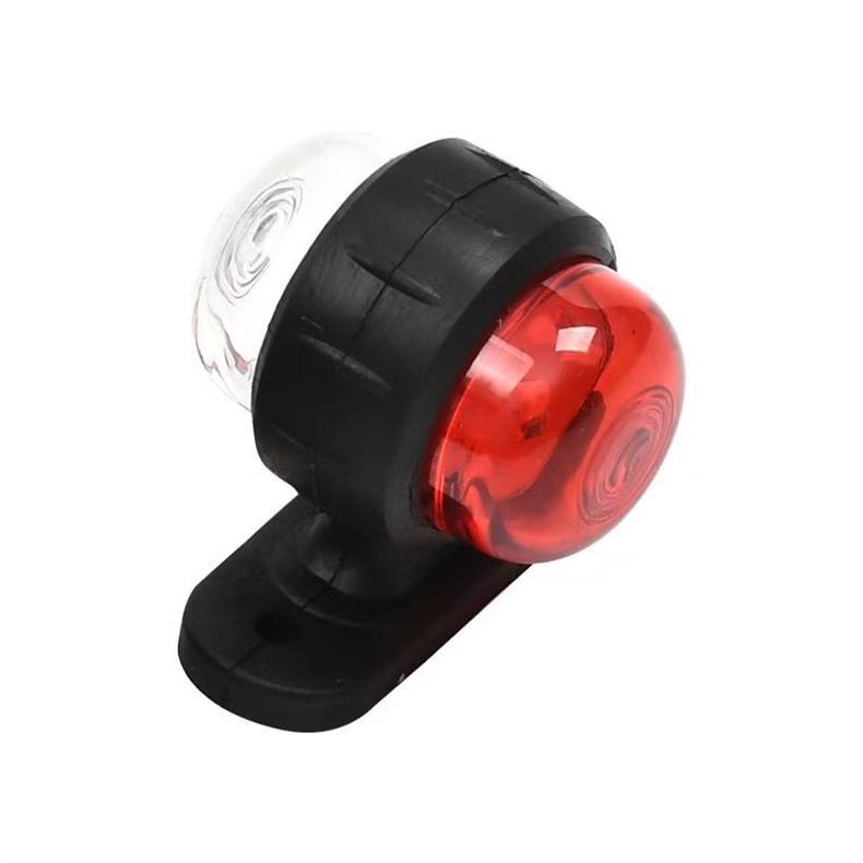 Truck Small Double-Sided Light Width Indicator Light Roof Light Red and Yellow Two-Color Mini Semi-Trailer Warning Light 12V24 Volt Universal Led
