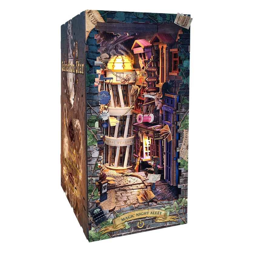 Libro emergente 3D Booknock de edición limitada de Navidad de Joincon, modelo hecho a mano.