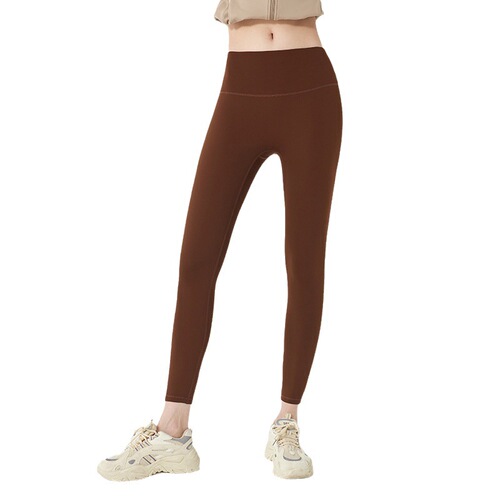 Winter and Spring New Fleece Lined Yoga Pants, Thick Warm and High-Elastic Fitness Pants for Women, Peach Butt Sports Tight Leggings
