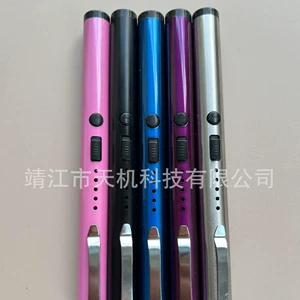 Mini Portable USB Arc Tactical Pen Flashlight with Charging Power Display