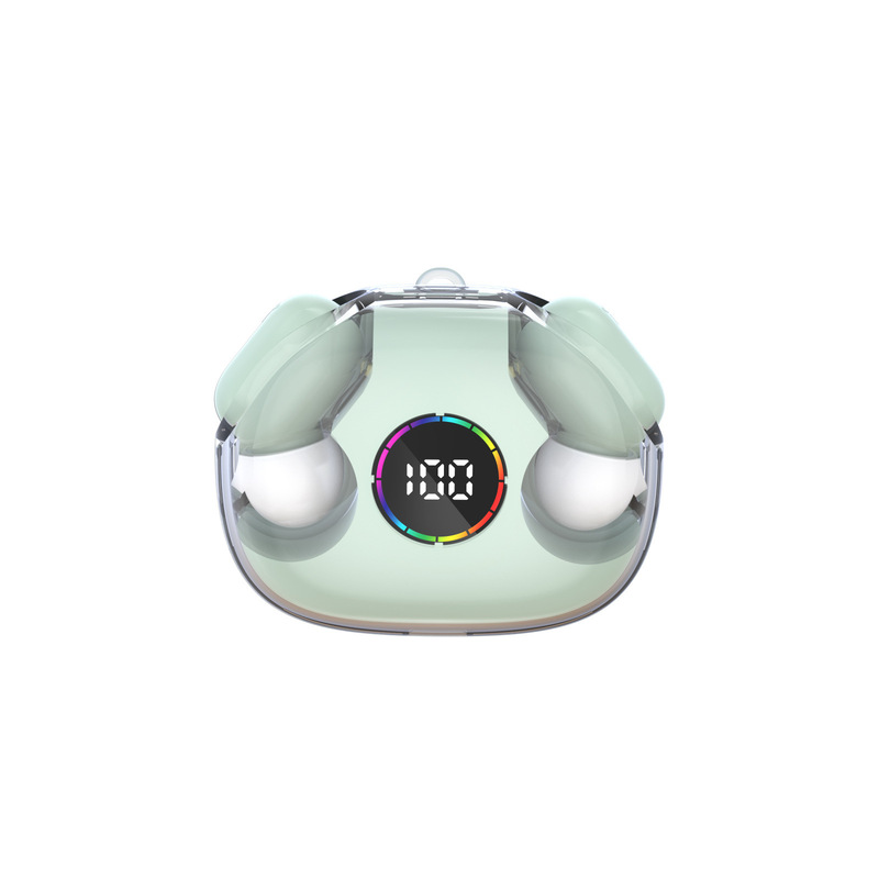 2025 新しいスマート AI 翻訳 XG99 Bluetooth ヘッドセット超長バッテリー寿命 OWS 非インイヤー外部再生耳掛けタイプ|undefined