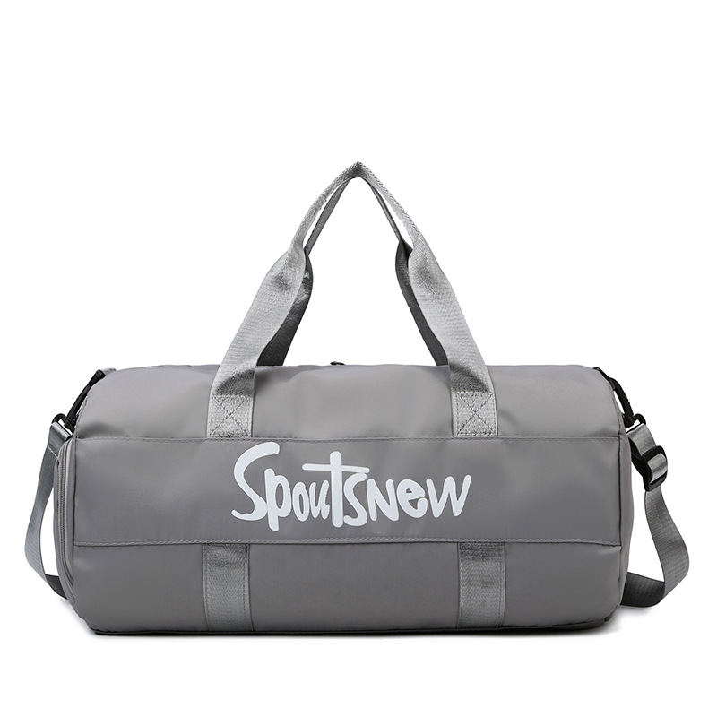 Bolsa de fitness para mujer bolsa de separación húmeda y seca Portátil Bolsa De deporte útil mochila de fitness para hombre bolsa de equipaje de tela Oxford image 9