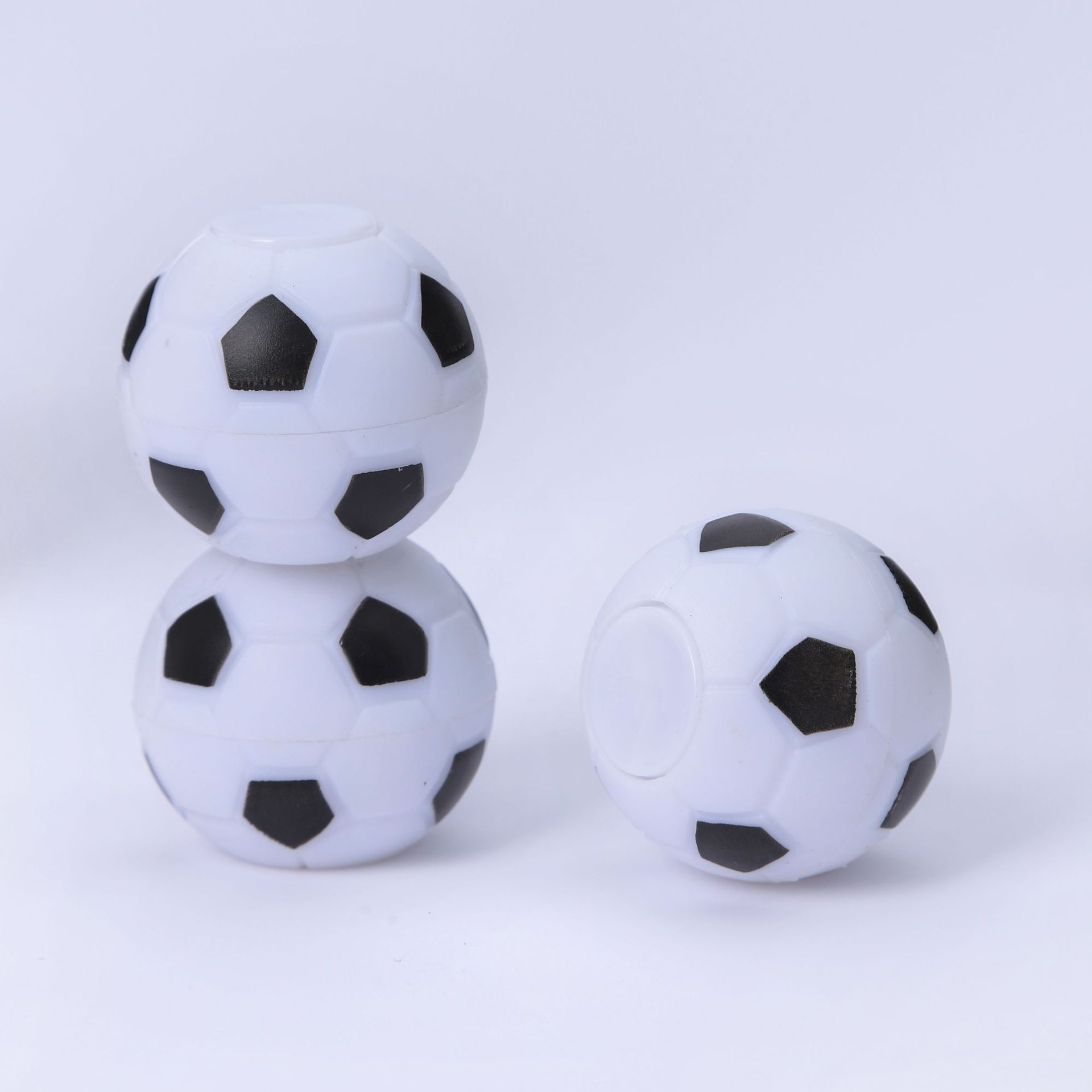 Nueva Venta caliente 35mm fútbol baloncesto Mesa bola dedo Gyro Vent descompresión 3,5 cm giratorio Gyro juguete